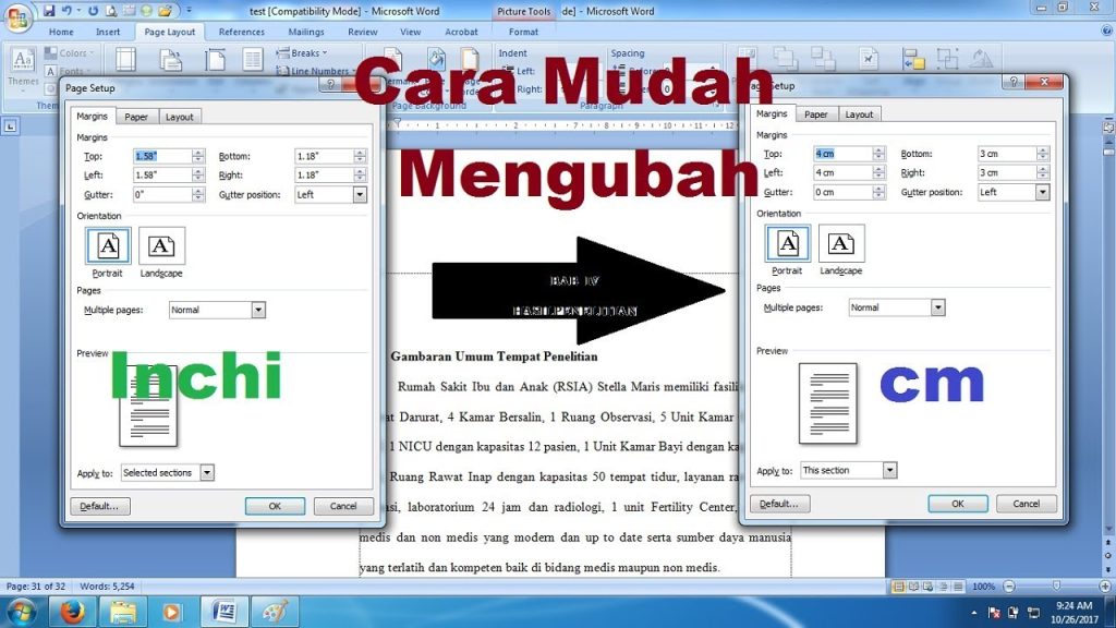3 Cara Mengubah Satuan di Word untuk Ukuran Kertas Sertifikat, Wajib Tahu