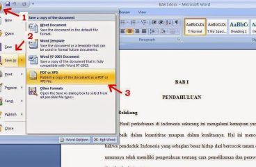 Bagaimana Cara Mengubah Word Kepdf VHKTX