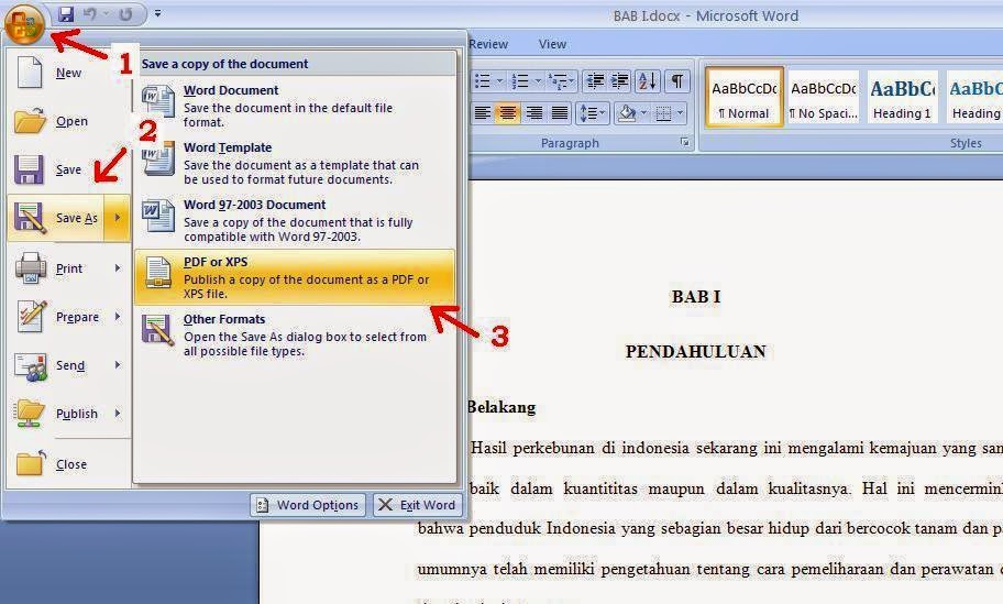 3 Cara Mengubah Word 2007 Menjadi PDF Tanpa Ribet Akhirnya Terungkap 3 Cara Mengubah Word 2007 Menjadi PDF Tanpa Ribet Akhirnya Terungkap
