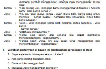 Soal Ujian Bahasa Indonesia Kelas 4 - Dunia Sosial