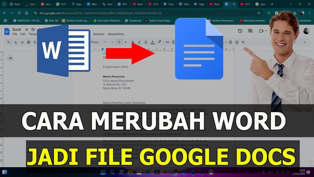 3 Trik Rahasia Cara Mengubah Word ke Google Docs untuk Guru di Tahun 2026 3 Trik Rahasia Cara Mengubah Word ke Google Docs untuk Guru di Tahun 2026