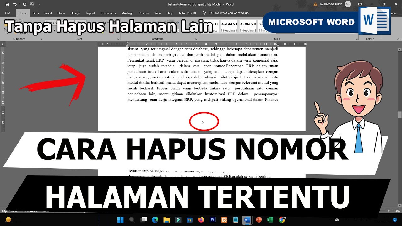 5 Cara Menghapus Halaman di Word Tanpa Mengubah Nomor Halaman, Ternyata Semudah Ini!