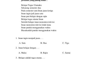 Menguasai Materi Bahasa Indonesia Kelas 10 Bab 3 Kumpulan Soal Latihan