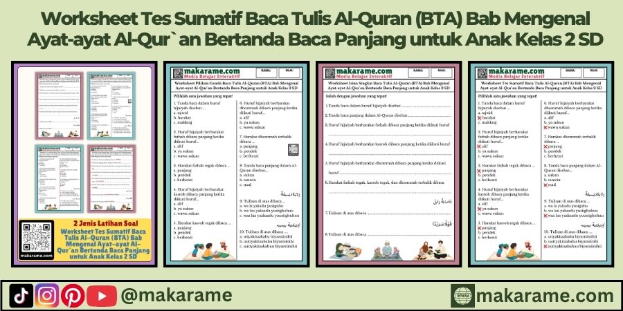 5 Contoh Soal Baca Tulis Alquran Kelas 2 SD yang Wajib Diketahui Orangtua Tahun 2026