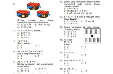 Latihan Soal UTS Kelas 3 Kurikulum Merdeka