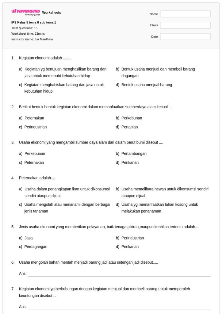 5 Contoh Soal Tema 8 Sub 1 Kelas 3 yang Wajib Dikuasai Siswa, Ternyata Ini Rahasianya 5 Contoh Soal Tema 8 Sub 1 Kelas 3 yang Wajib Dikuasai Siswa, Ternyata Ini Rahasianya
