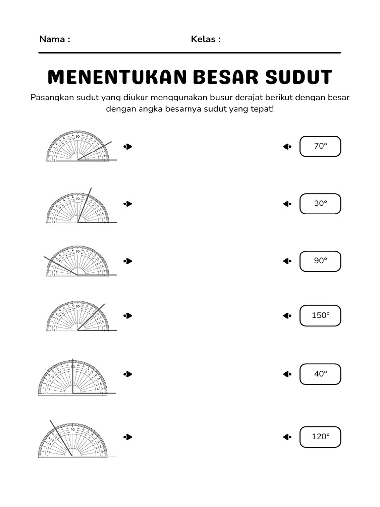 5 Fakta Mengejutkan Soal Sudut Kelas 4 SD PDF Yang Jarang Diketahui Guru