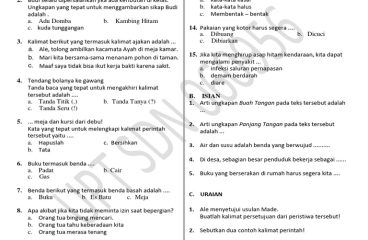 Menguak Tantangan Contoh Soal Ujian Semester Ganjil Kelas 2 SMK untuk