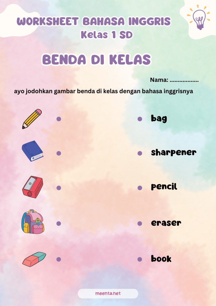 5 Soal Bahasa Inggris Kelas 4 Semester 1 PDF yang Terbukti Bantu Kuasai Grammar Dasar