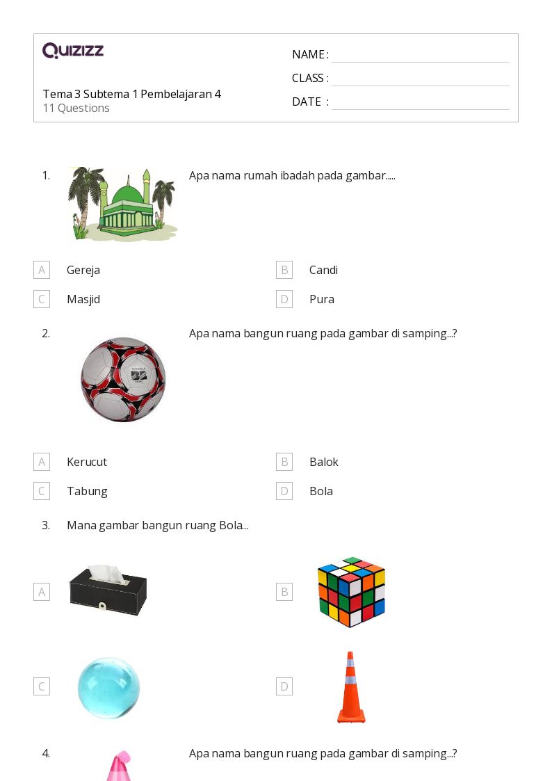 50 lembar kerja Kerucut untuk Kelas 4 di Quizizz Gratis Dapat Dicetak 50 lembar kerja Kerucut untuk Kelas 4 di Quizizz Gratis Dapat Dicetak