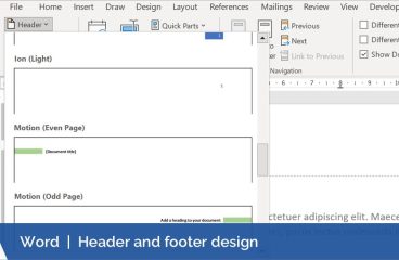 How To Add Header And Footer In Word