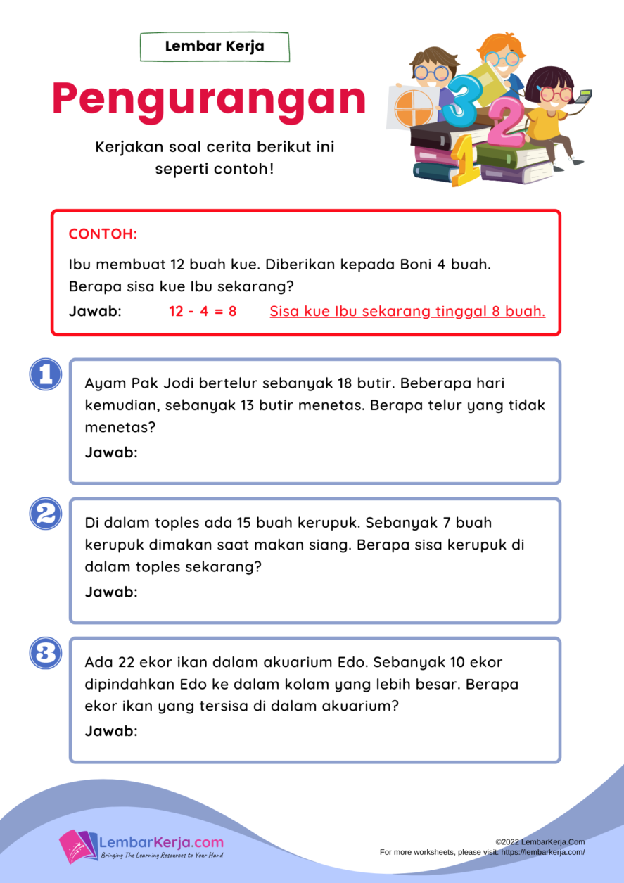 contoh soal dan jawaban sd kelas 3 contoh soal dan jawaban sd kelas 3