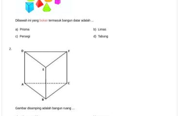 50 lembar kerja Gambar Tiga Dimensi untuk Kelas 3 di Wayground