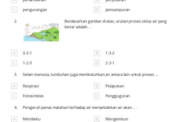 50 lembar kerja Tumbuhan Hewan dan Bumi untuk Kelas 5 di Quizizz