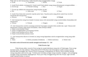 Mengukir Prestasi di Akhir Pembelajaran Latihan Soal Kelas 3 Tema 7