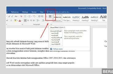 10 Cara Efektif Menghapus Halaman Kosong di Word Tanpa Merusak Format