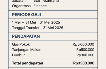 5 Cara Buat Slip Gaji Digital Dengan Mudah Dan Cepat