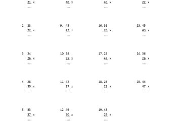 Soal Matematika Kelas 3 Sd Perkalian Dan Pembagian - Piffle me
