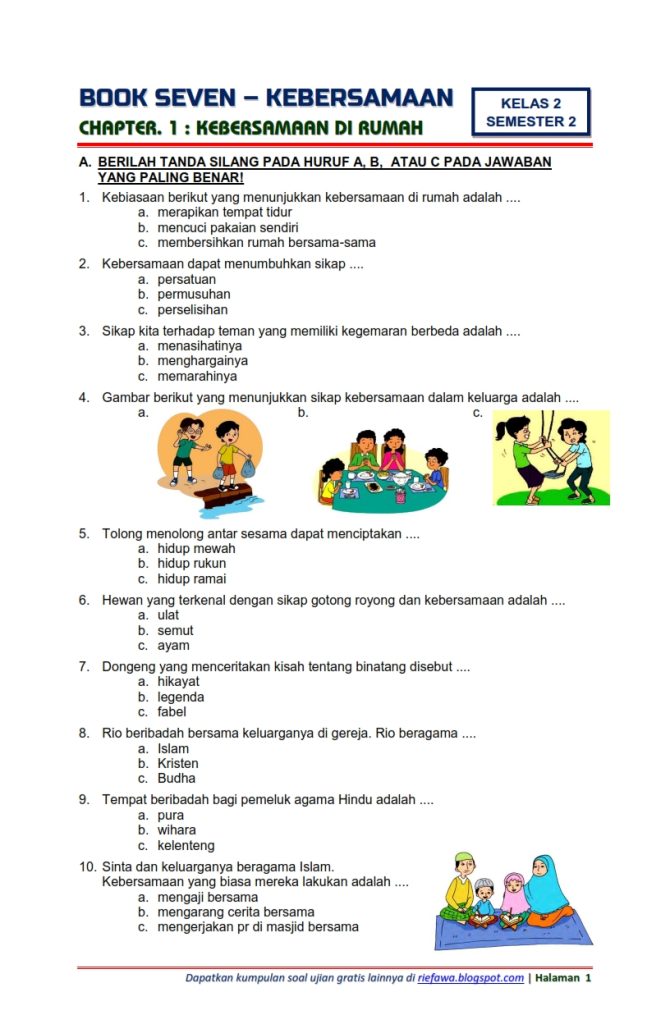 Tak Terduga Soal Ulangan Kelas 3 Tema 6 Bisa Bikin Semangat Belajar, Ini Buktinya