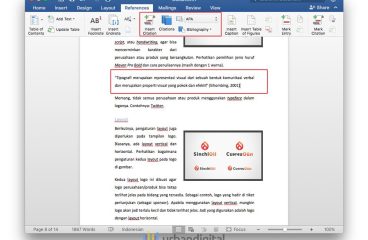 Cara Nak Insert Citation Ke Dalam Word - BralynsriMoony