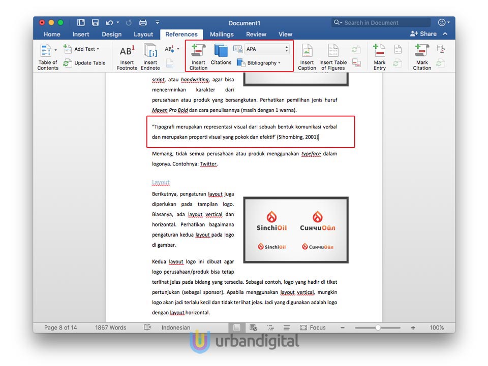 Ternyata Begini Cara Mengedit Citation Mengubah Angka di Dalam Kotak di Word Tanpa Rusak Format
