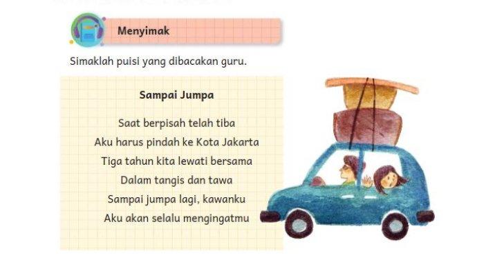 Ternyata Ini 7 Contoh Soal Gambar Puisi Anak SD Kelas 3 yang Sering Keluar Saat Ujian