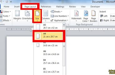 Cara Mengatur Ukuran Kertas di Word Agar Tak Terpotong