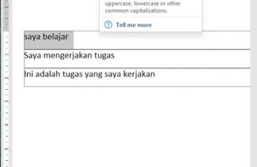 Cara Cepat Mengubah Huruf Kecil Menjadi Huruf Besar di Microsoft Word