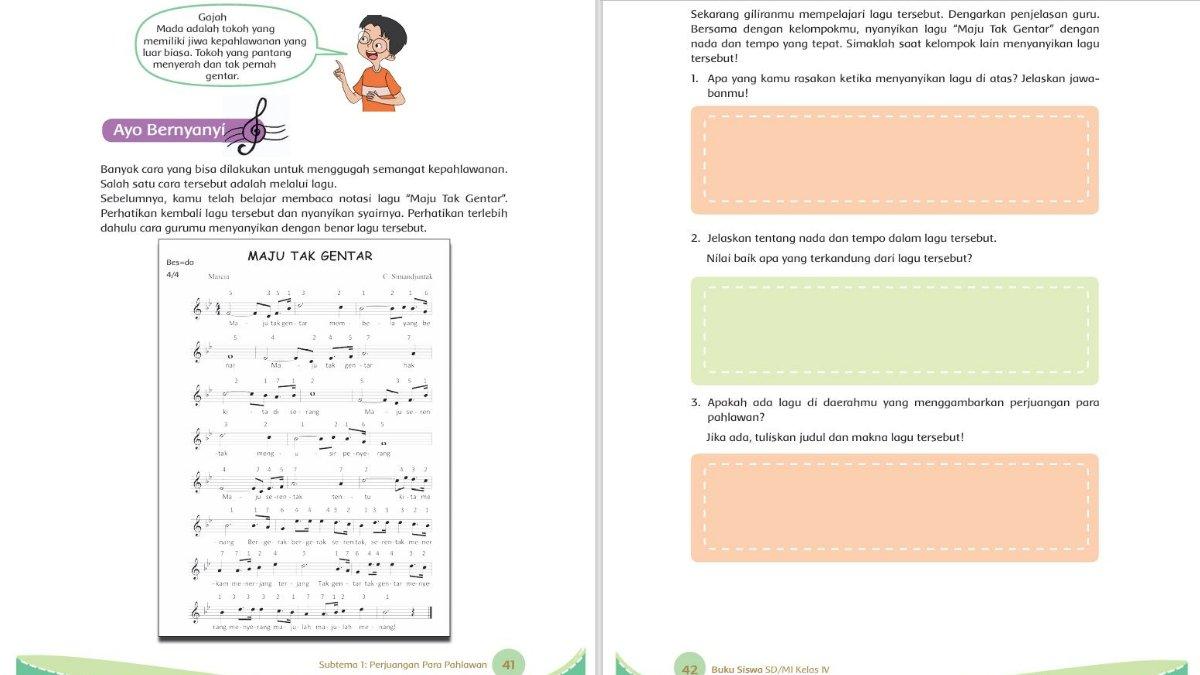 Wajib Tahu Kumpulan Soal Tema 5 Kelas 4 Semester 1 dan Kunci Jawaban Terbaru