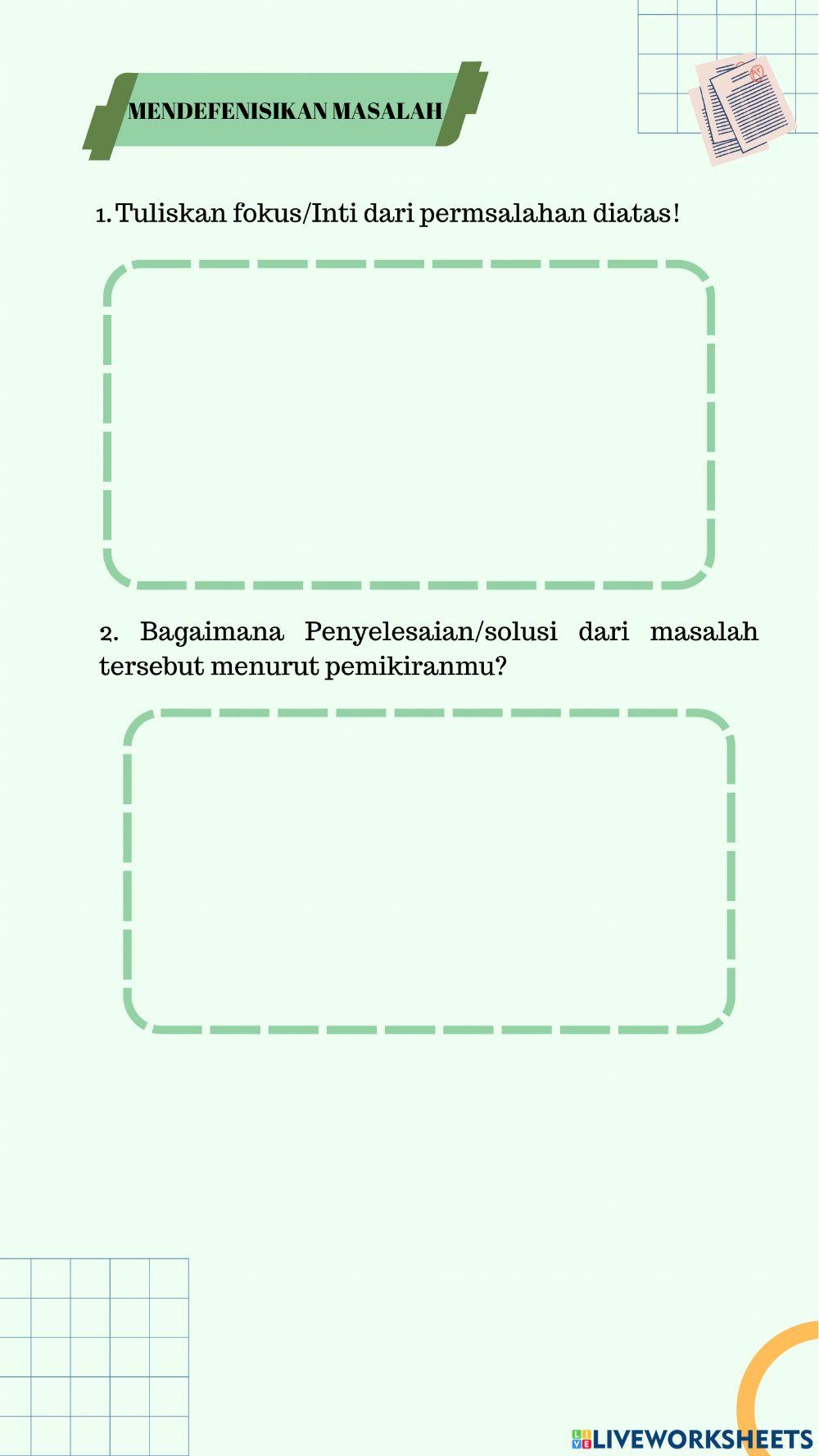 LKPD Kelas 5 Te Free Interactive Worksheets 2332744